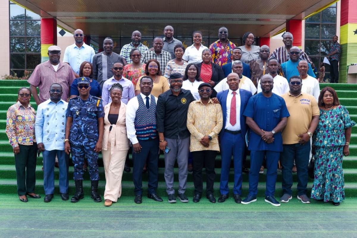 GOC inaugurates 10 committees to spearhead sports development, Olympic and Commonwealth Sports Movement in Ghana.