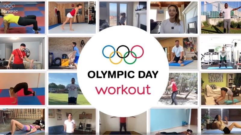 IOC Thanks All Participants Of Olympic Day Work Out