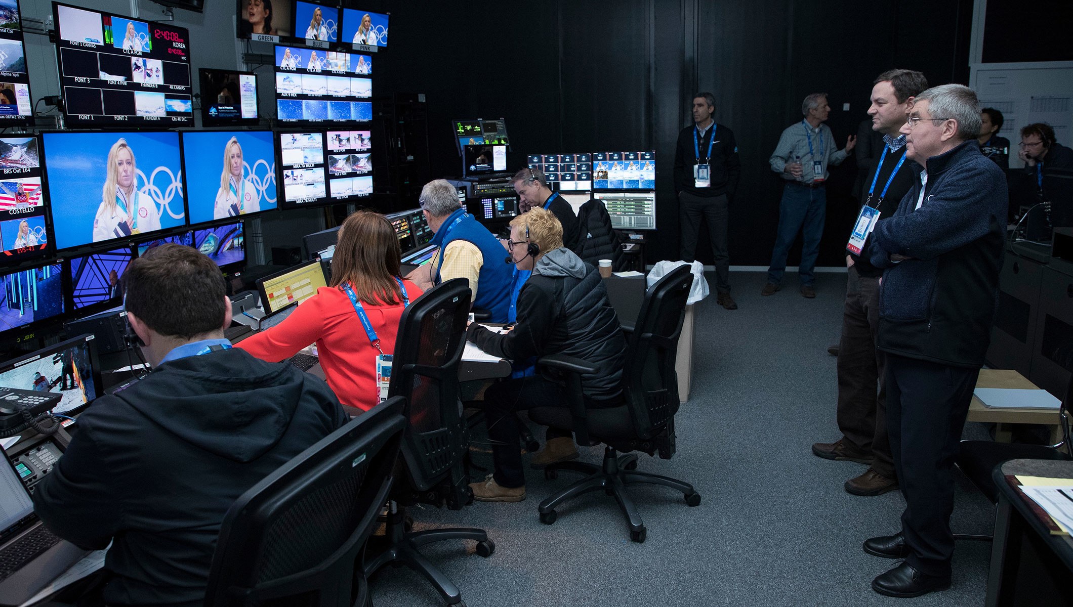 BEHIND-THE-SCENES LOOK AT THE WORLD OF OLYMPIC BROADCASTING