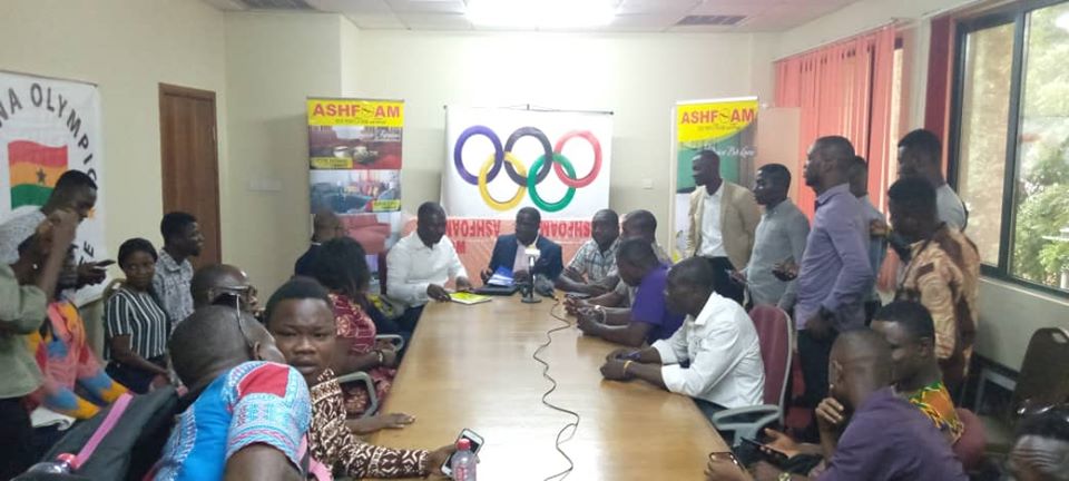 Ashfoam Cushions Ghana Olympic Committee With $20,000 For Tokyo 2020 Preparations