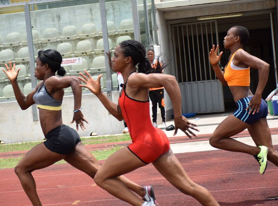 Ghana athletics womens 100m final