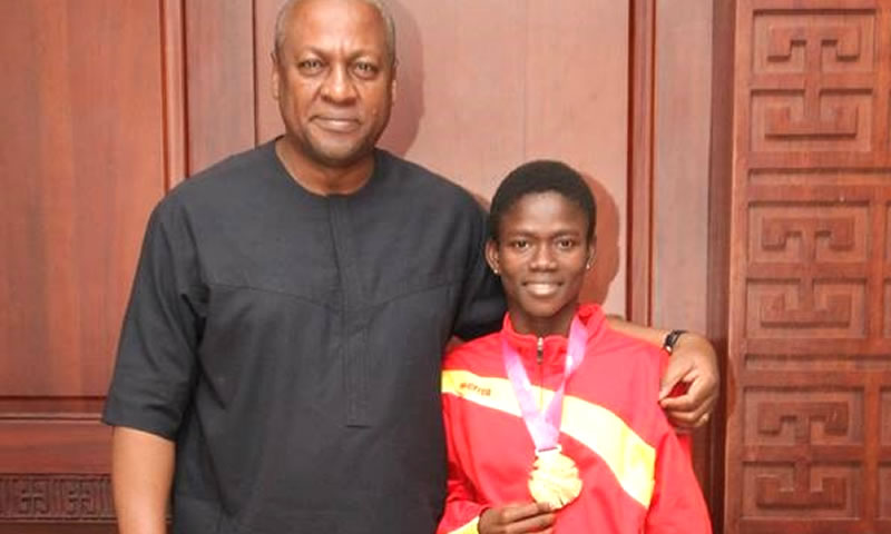 Martha Bissah wins Ghana's first GOLD medal