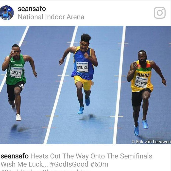  GAA commends Safo-Antwi’s effort at 2018 Birmingham IAAF Indoor Championships